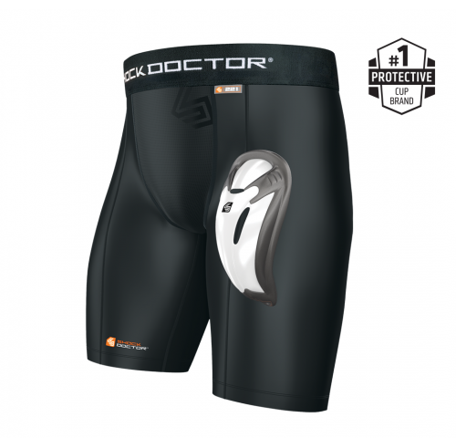 Shock Doctor Compression Short with BioFlex Cup: Elevate Comfort and  Protection for Martial Arts