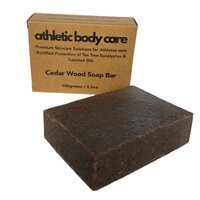 Athletic Body Care Soap Bars - Cedar Wood